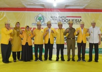 Musyawarah Daerah (Musda) IV Golkar Kepulauan Riau digelar di Kabupaten Natuna, Provinsi Kepulauan Riau, 2 Maret 2020. (Foto: Batamnews)