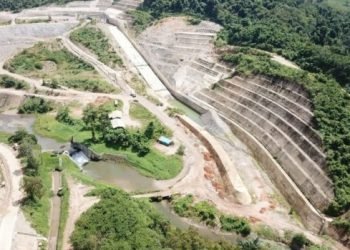 Bendungan Ladongi di Kolaka Timur, Sultra. (Sumber: Humas Kementerian PUPR)