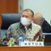 Wakil Ketua Banggar DPR RI Cucun Ahmad Syamsurijal saat memimpin Rapat Kerja Banggar DPR RI dengan pemerintah, di Gedung DPR RI.