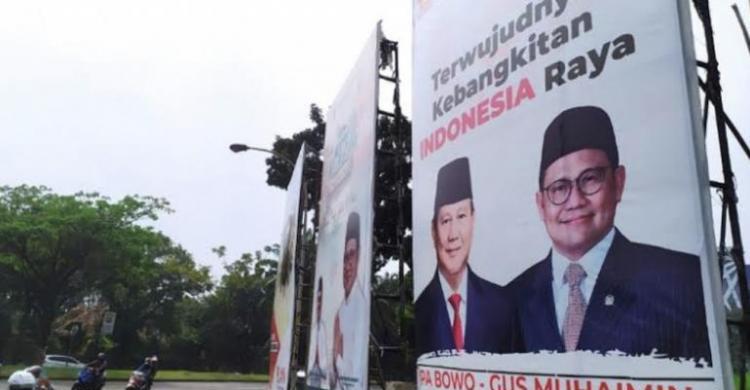 Baliho Prabowo Cak Imin Muncul Di Tangsel Begini Respon Gerindra