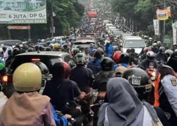 Kemacetan di Pamulang/Warta Indonesia