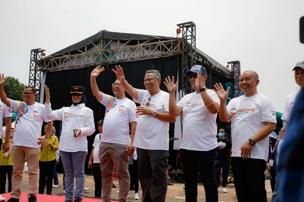 Road Show Bus KPK Lakukan Edukasi dan Sosialisasi Budaya Antikorupsi di Tangsel