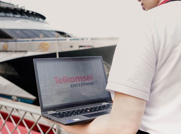 Kolaborasi IDSurvey dan Telkomsel Luncurkan Maritime Cloud Platform