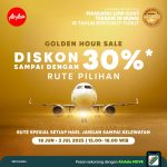 AllReleaseID – AirAsia Rayakan Kemenangan Skytrax 16 Tahun Berturut-turut dengan “Golden Hour Sale” Selama 16 Hari