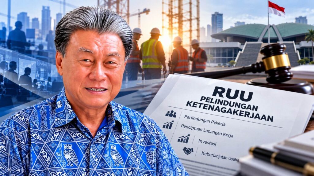 Ketua DPP APINDO Kalimantan Selatan Winardi Sethiono dalam ilustrasi RUU Pelindungan Ketenagakerjaan dan investasi