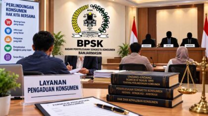 Ilustrasi BPSK Banjarmasin melayani pengaduan masyarakat dan menyelenggarakan persidangan penyelesaian sengketa konsumen di Kalimantan Selatan.