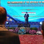 Menteri Perhubungan Dudy Purwagandhi menghadiri pencalonan Indonesia sebagai anggota Dewan ICAO