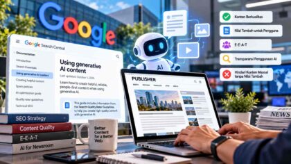Google memperbarui panduan konten AI untuk publisher dan pengelola situs