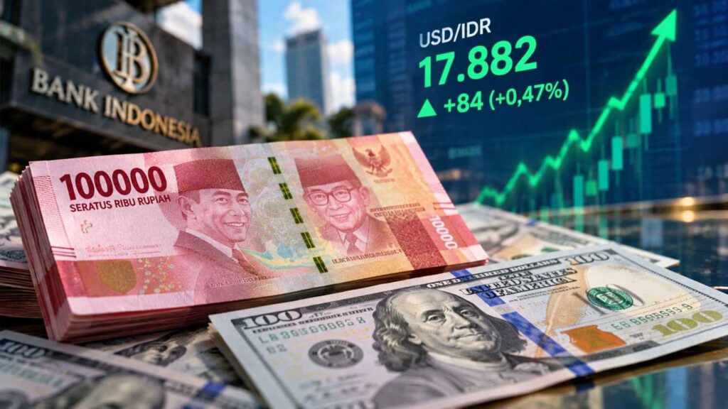 Rupiah menguat ke Rp17.882 per dolar AS pada perdagangan 2 Oktober 2026